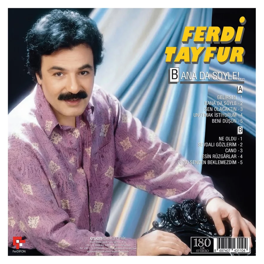 Ferdi Tayfur - Bana Da Söyle (Poster Hediyeli Plak) - Görsel 2