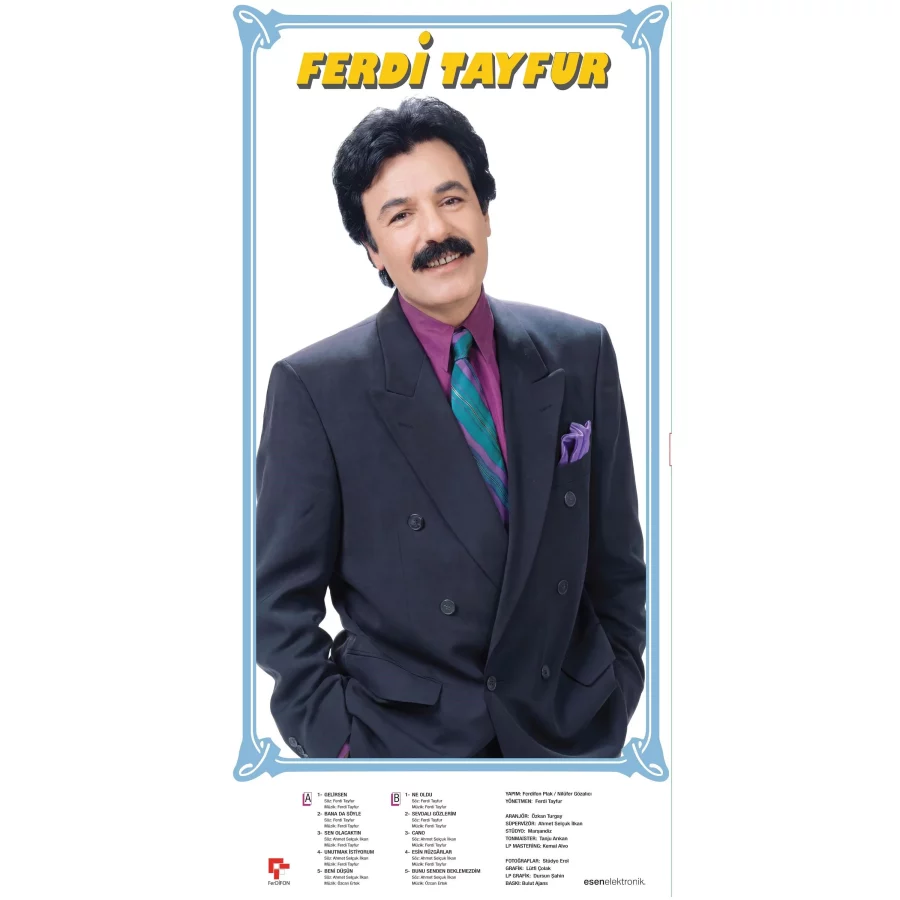 Ferdi Tayfur - Bana Da Söyle (Poster Hediyeli Plak) - Görsel 3