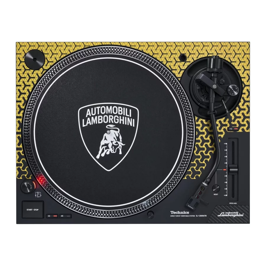 Technics SL-1200M7BEY Lamborghini Sarı Pikap - Görsel 2