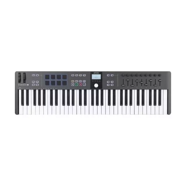 Arturia KeyLab Essential 61 Mk3 MIDI Klavye Siyah Arturia KeyLab Essential 61 Mk3 MIDI Klavye Siyah