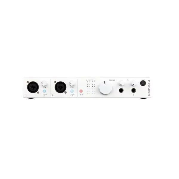 Arturia MiniFuse 4 USB-C Ses Kartı Beyaz Arturia MiniFuse 4 USB-C Ses Kartı Beyaz
