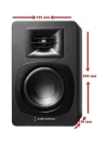 Audio-Technica AT-LP60XBT Siyah ve AT-SP3X Pikap Müzik Sistemi