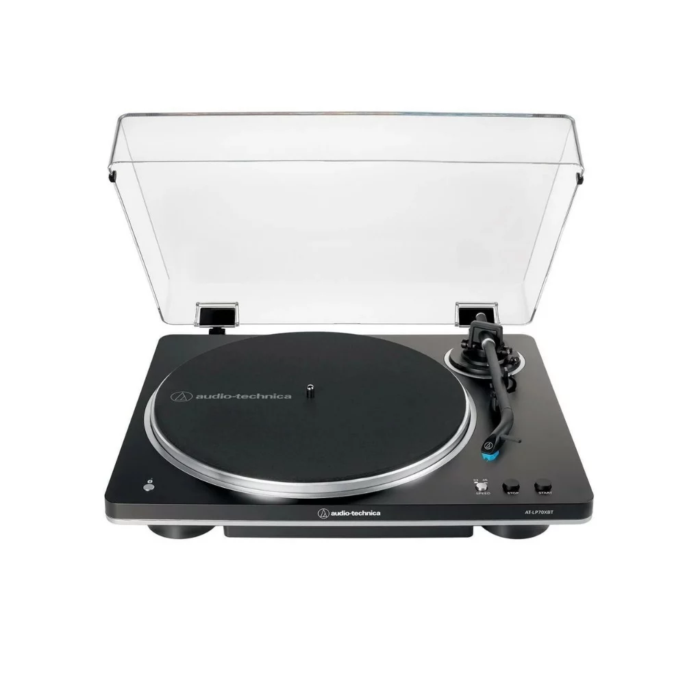 Audio-Technica AT-LP70XBT Bluetooth Tam Otomatik Pikap Siyah-Gümüş Audio-Technica AT-LP70XBT Bluetooth Tam Otomatik Pikap Siyah-Gümüş