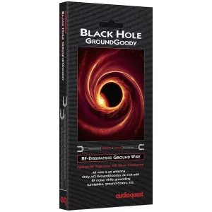 AudioQuest Black Hole GroundGoody Topraklama Kablosu 1,5 m