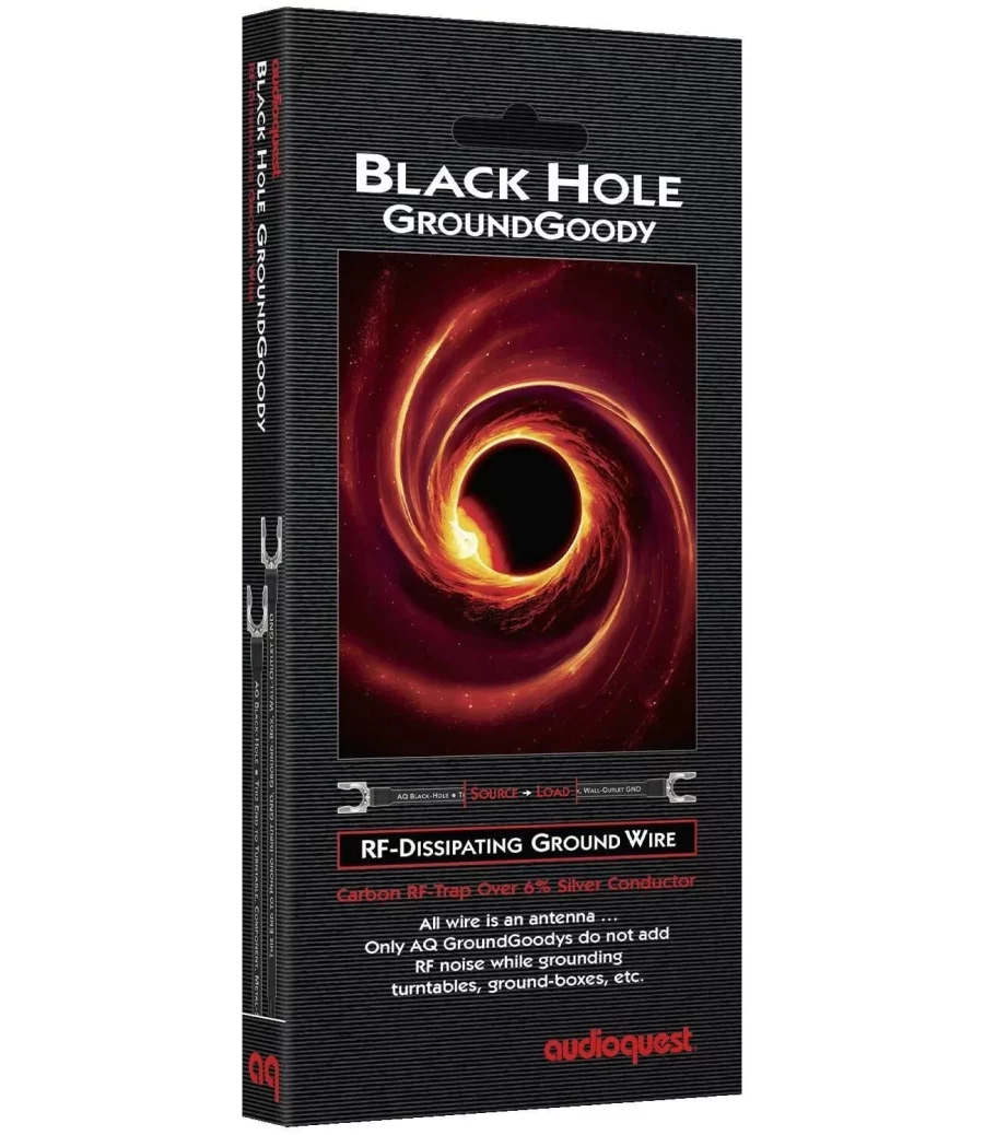 AudioQuest Black Hole GroundGoody Topraklama Kablosu 1,5 m