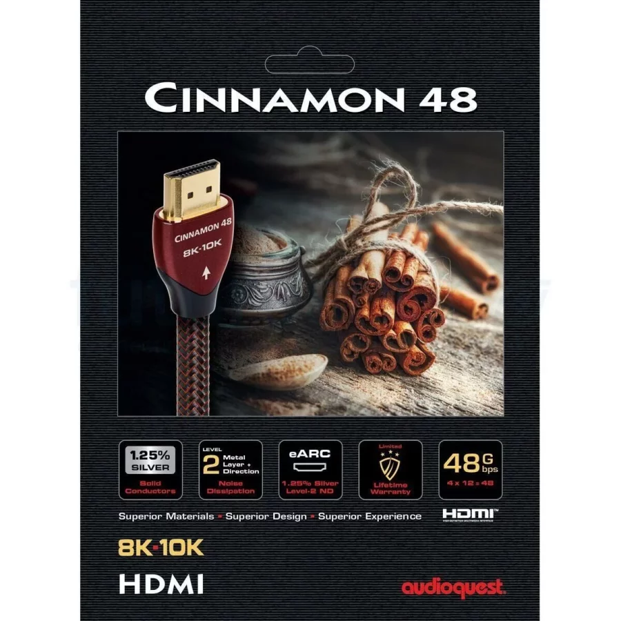AudioQuest Cinnamon 48 HDMI Kablo 2 m