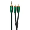 AudioQuest Evergreen 3,5 mm - RCA Kablo 3 m