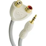 AudioQuest FLX-Mini 3,5 mm - 2 x RCA Dişi Adaptör