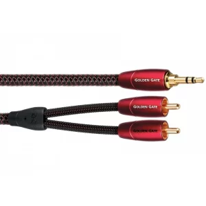 AudioQuest Golden Gate 3,5 mm - RCA Kablo 1,5 m