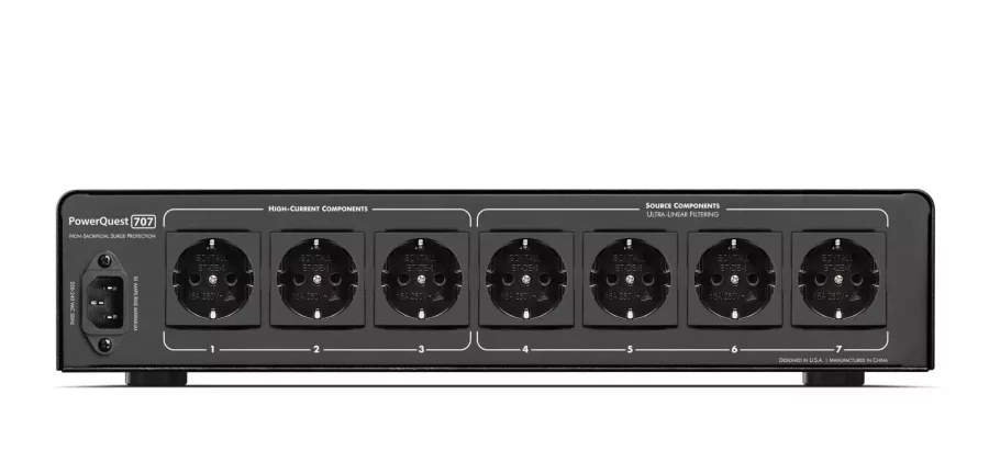 AudioQuest PowerQuest 707 Filtreli Akım Korumalı Priz
