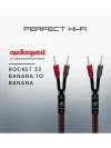 AudioQuest Rocket 33 Banana Uçlu Hoparlör Kablosu 2,5 m