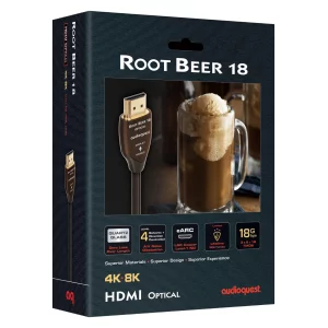 AudioQuest Root Beer 18 Aktif Optik HDMI Kablo 15 m