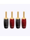 AudioQuest SureGrip 507 BFA Banana Konnektör Seti Gold
