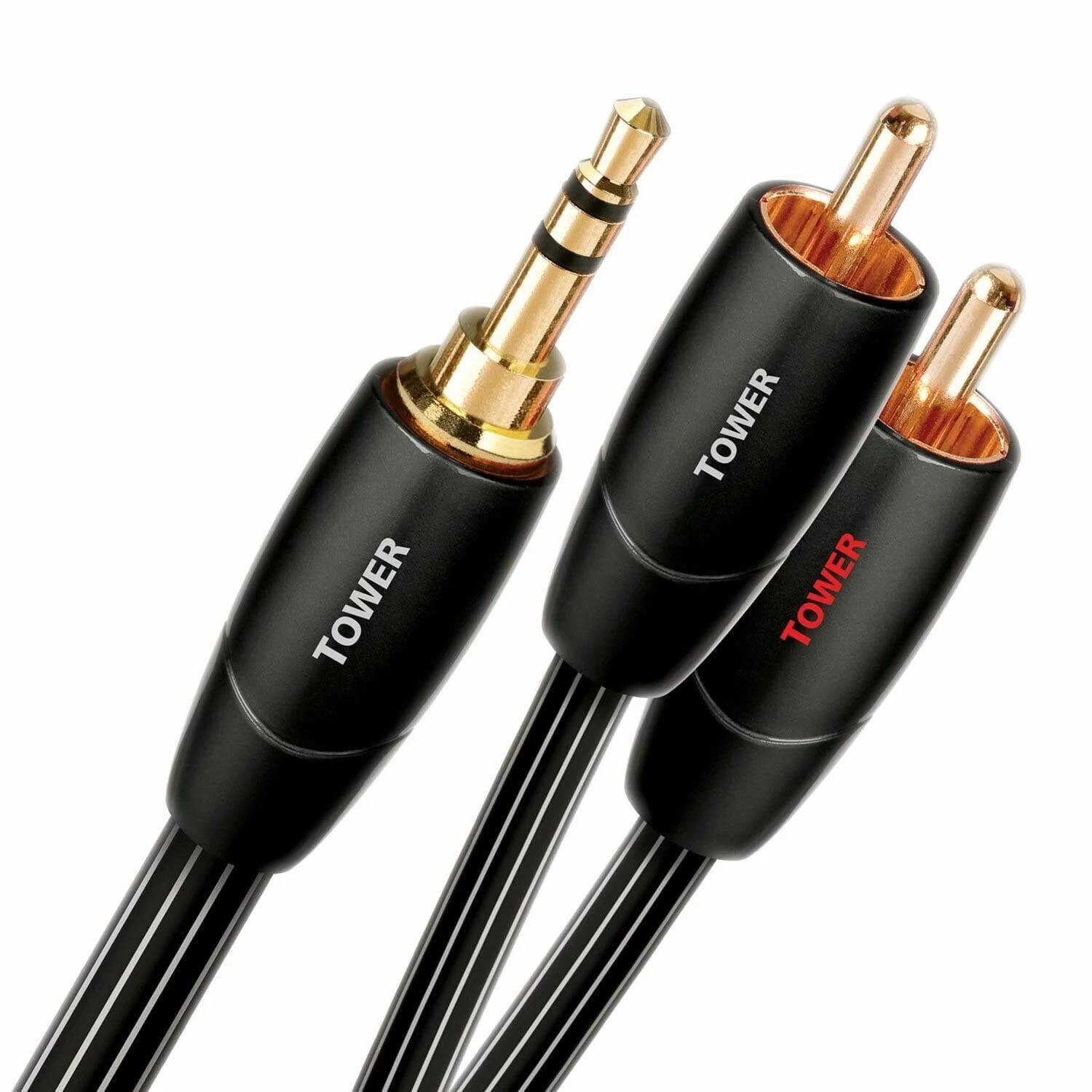 AudioQuest Tower 3,5 mm - RCA Kablo 2 m AudioQuest Tower 3,5 mm - RCA Kablo 2 m