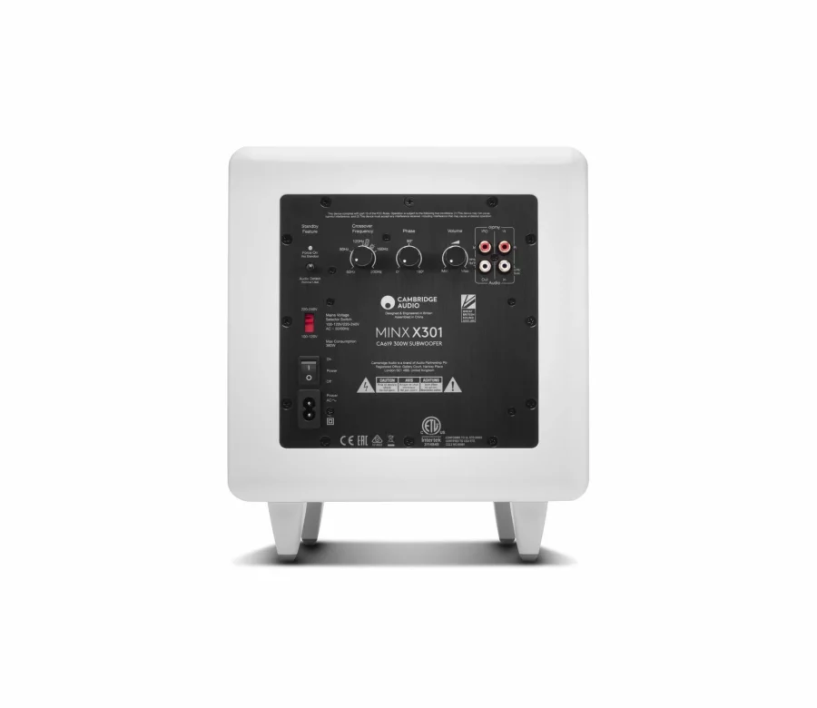 Cambridge Audio Minx X301 Aktif Subwoofer Beyaz