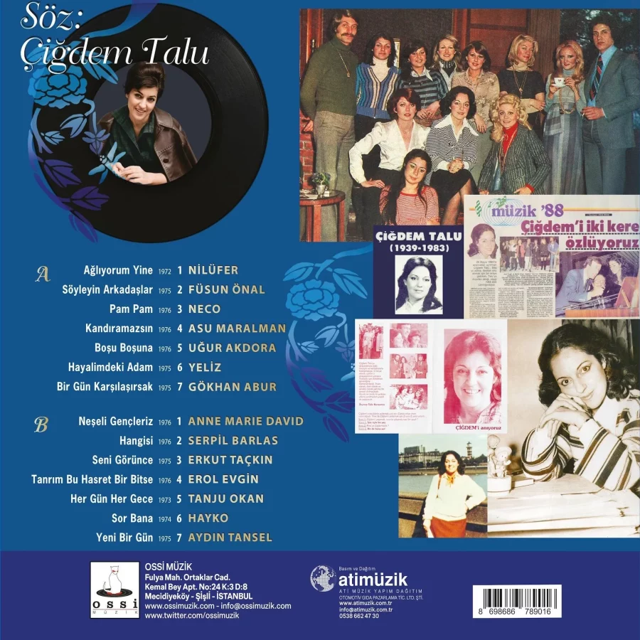 Çiğdem Talu (Plak) - Görsel 2