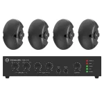 Electro-Voice BSYS-EVID-4.2TB Duvar Hoparlörü ve Subwoofer Seti Siyah