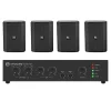 Electro-Voice BSYS-EVID-S4.2TB Duvar Hoparlörü ve Subwoofer Seti Siyah