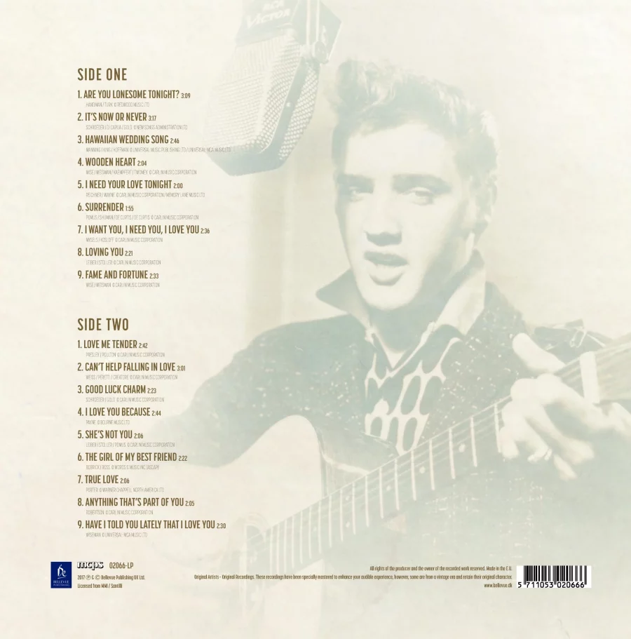Elvis Presley Elvis in Love - Plak
