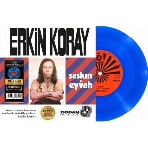 Erkin Koray - Şaşkın (Limited Edition 45'lik Mavi Renkli Plak)