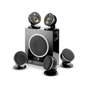 Focal Dome Flax 5.1 ve Sub Air Ev Sinema Hoparlör Seti Siyah