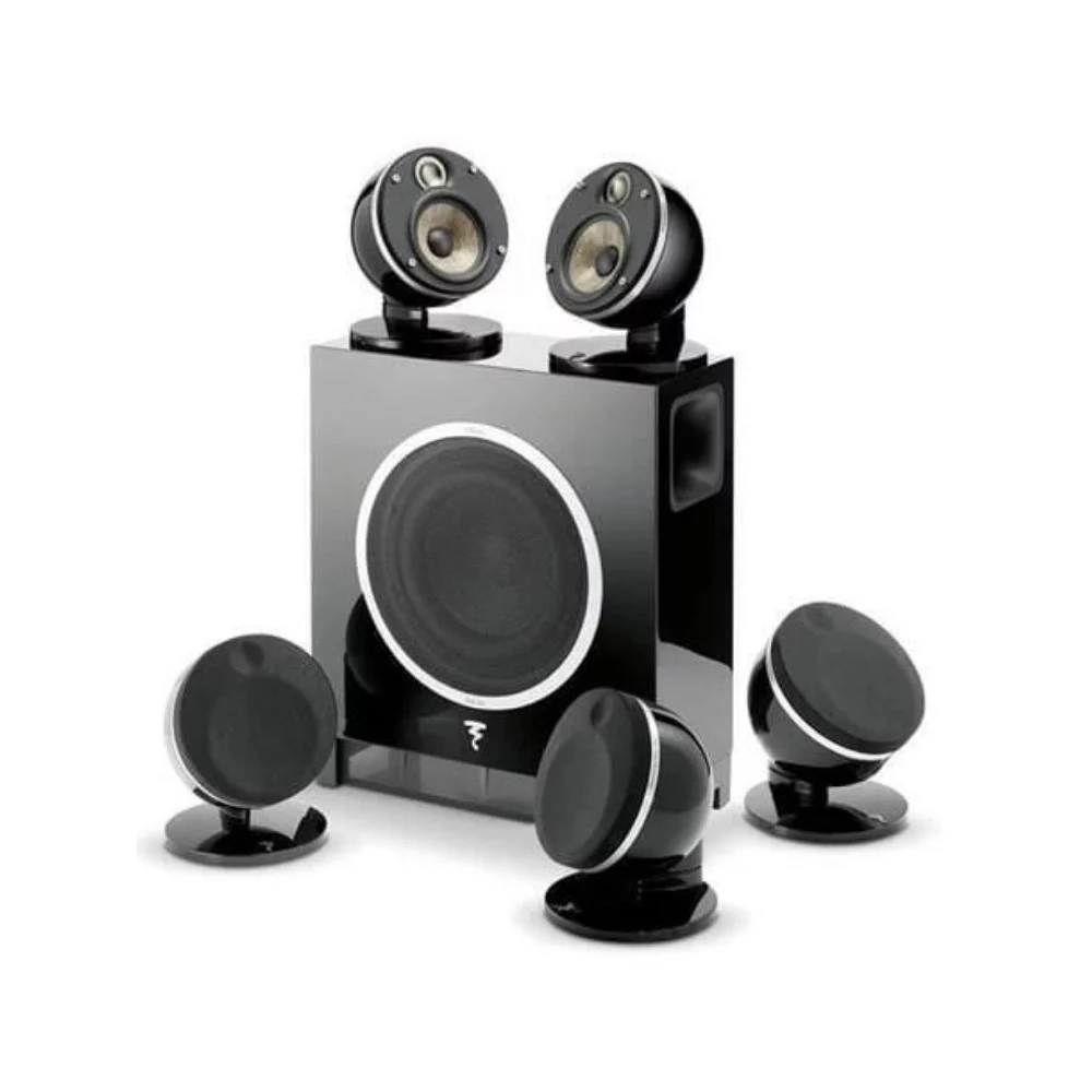 Focal Dome Flax 5.1 ve Sub Air Ev Sinema Hoparlör Seti Siyah Focal Dome Flax 5.1 ve Sub Air Ev Sinema Hoparlör Seti Siyah