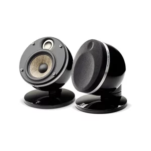 Focal Dome Flax Uydu Hoparlör Siyah (Çift)