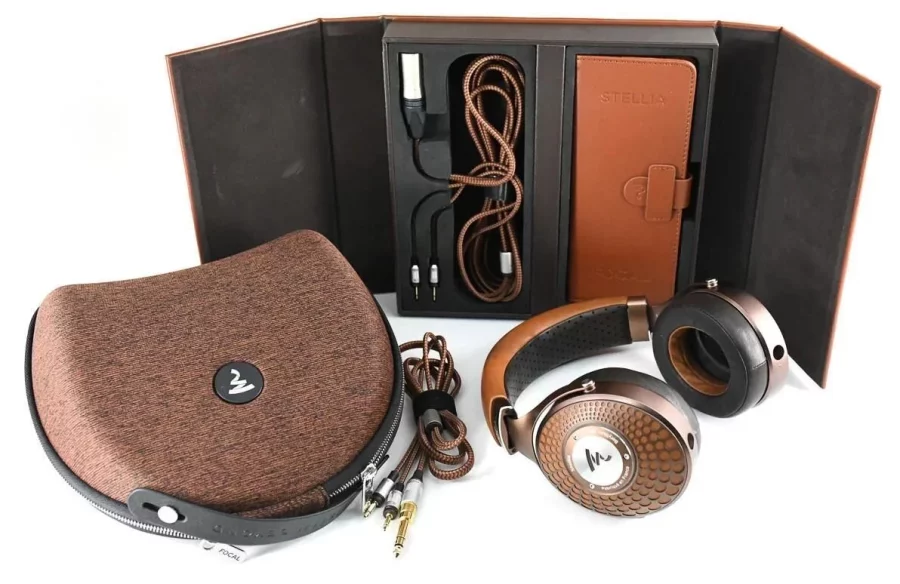 Focal Stellia Kapalı Arka High-End Kulak Üstü Kulaklık Konyak