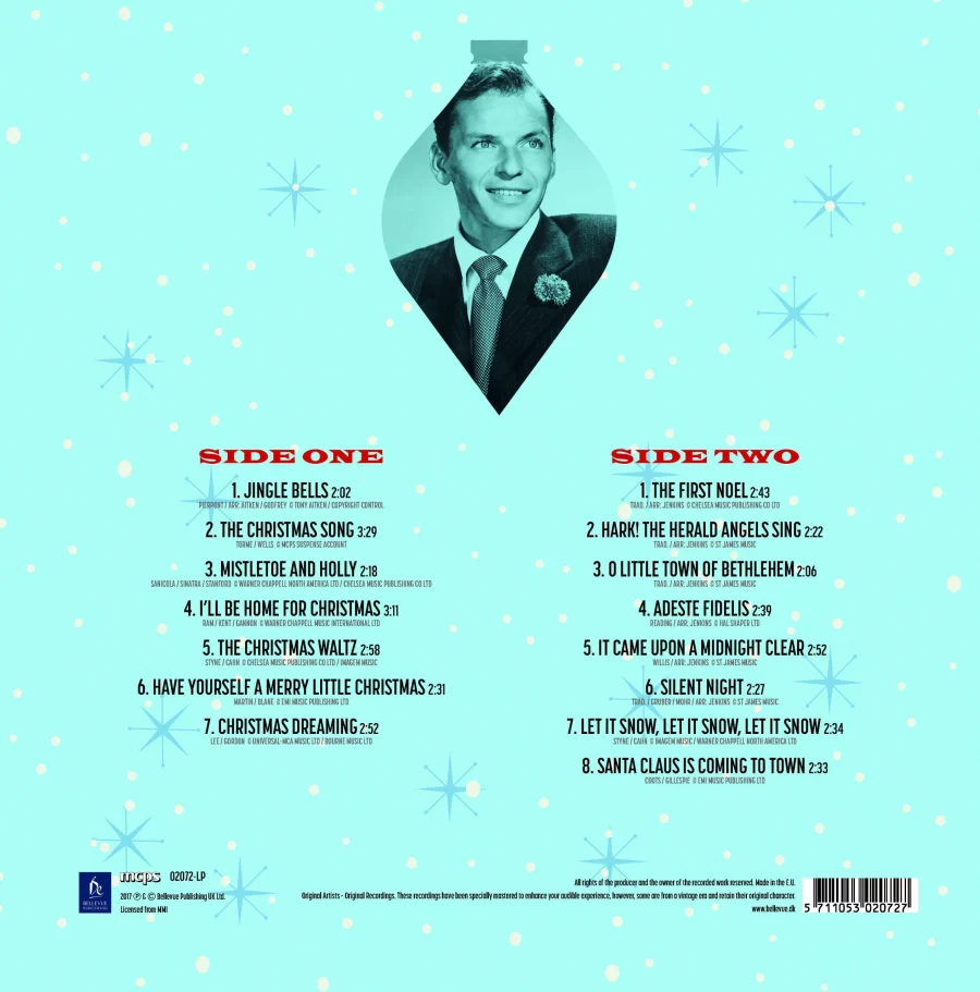 Frank Sinatra Christmas With Ol'Blue Eyes - Plak