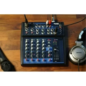 Gemini GEM-08USB 8 Kanal Bluetooth USB Mikser