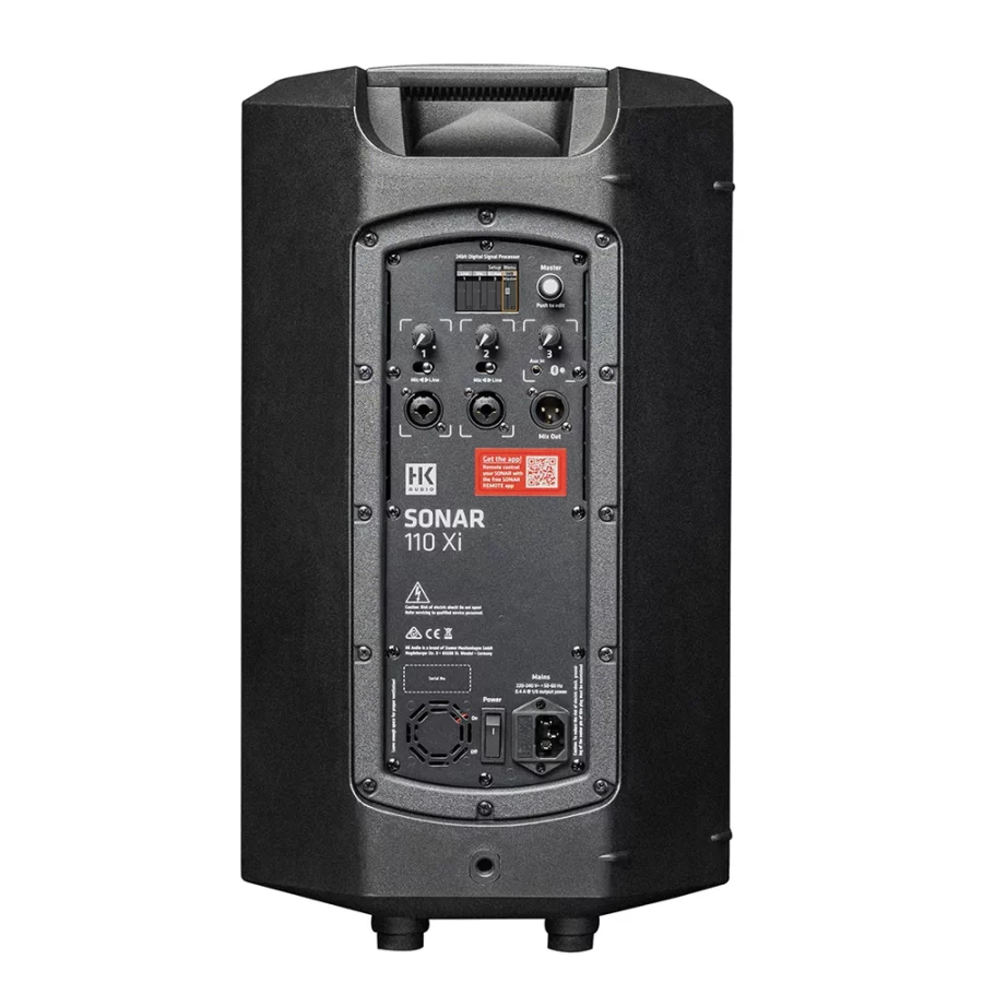 HK Audio SONAR 110 Xi 10 İnç Bluetooth Aktif Hoparlör (Tek)