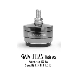 IsoAcoustics GAIA-TITAN Theis Hoparlör İzolasyon Ayağı (4'lü Set)
