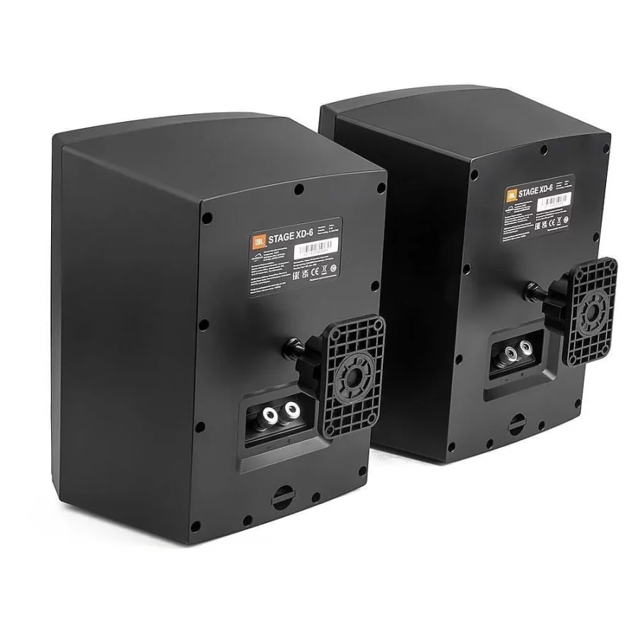 JBL Stage XD6 İç ve Dış Mekan Hoparlörü Siyah (Çift)