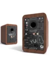 Kanto YU4 Aktif Bluetooth Hoparlör Ceviz (Çift)