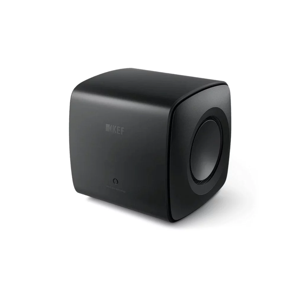 KEF KC62 Kompakt Subwoofer Karbon Siyah KEF KC62 Kompakt Subwoofer Karbon Siyah
