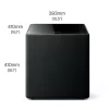 KEF Kube 12 MIE Aktif Subwoofer Siyah