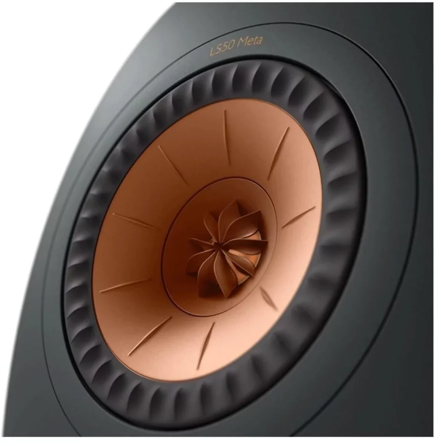 KEF LS50 Meta Raf Tipi Hoparlör Karbon Siyah (Çift)