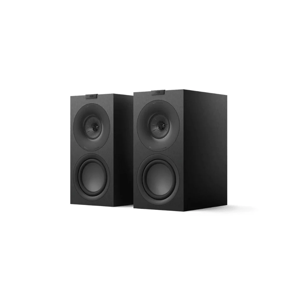 KEF Q Concerto Meta Raf Tipi Hoparlör Siyah (Çift) KEF Q Concerto Meta Raf Tipi Hoparlör Siyah (Çift)