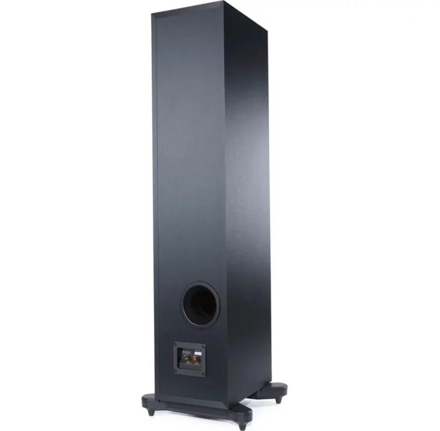 KEF Q7 Meta Kule Tipi Hoparlör Saten Siyah (Çift)