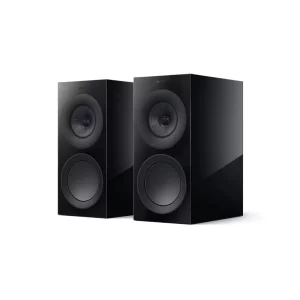 KEF R3 Meta Raf Tipi Hoparlör Parlak Siyah (Çift)