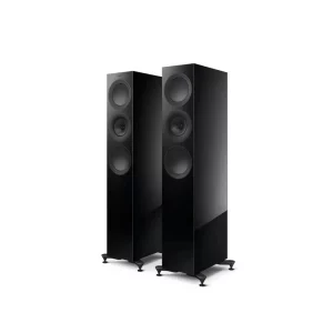 KEF R7 Meta Kule Tipi Hoparlör Parlak Siyah (Çift)