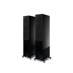 KEF R7 Meta Kule Tipi Hoparlör Parlak Siyah (Çift)