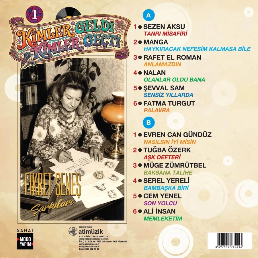 Kimler Geldi Kimler Geçti Vol.1 (Plak) - Görsel 2