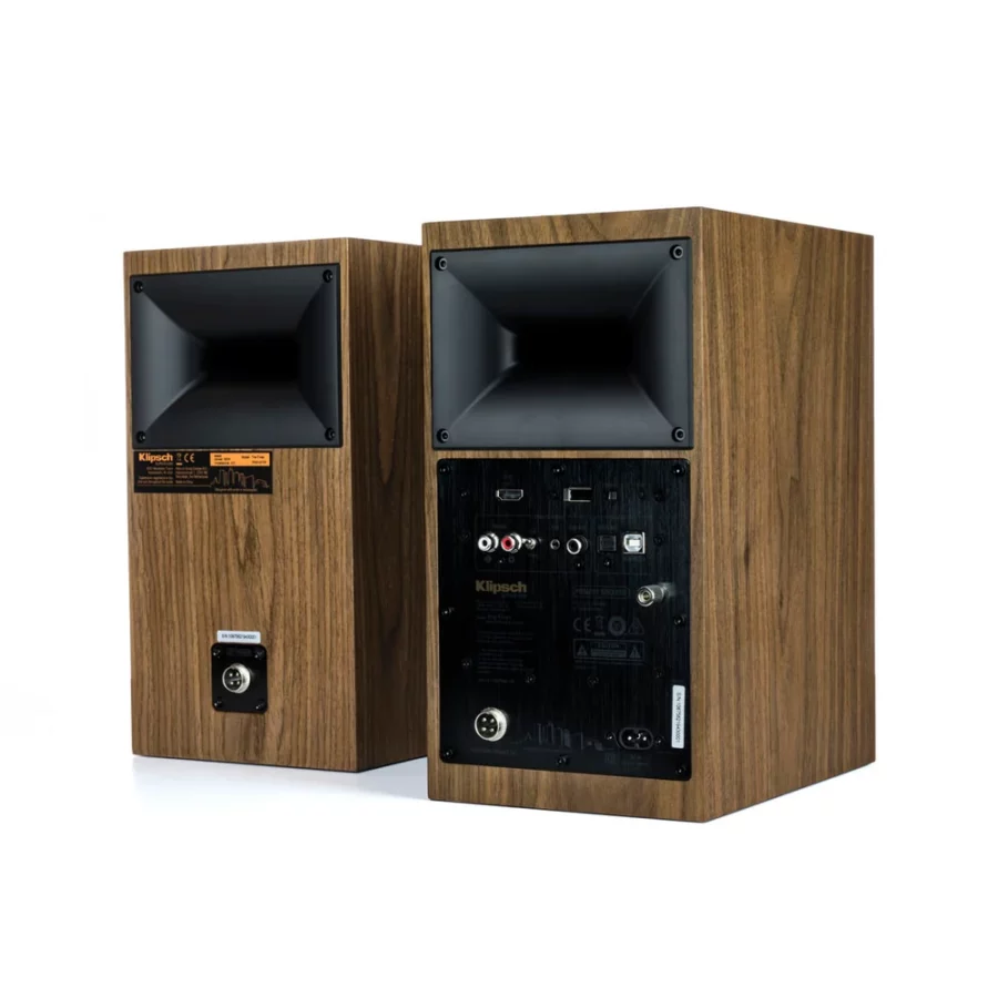 Klipsch The Fives Heritage Bluetooth Aktif Hoparlör Ceviz (Çift)