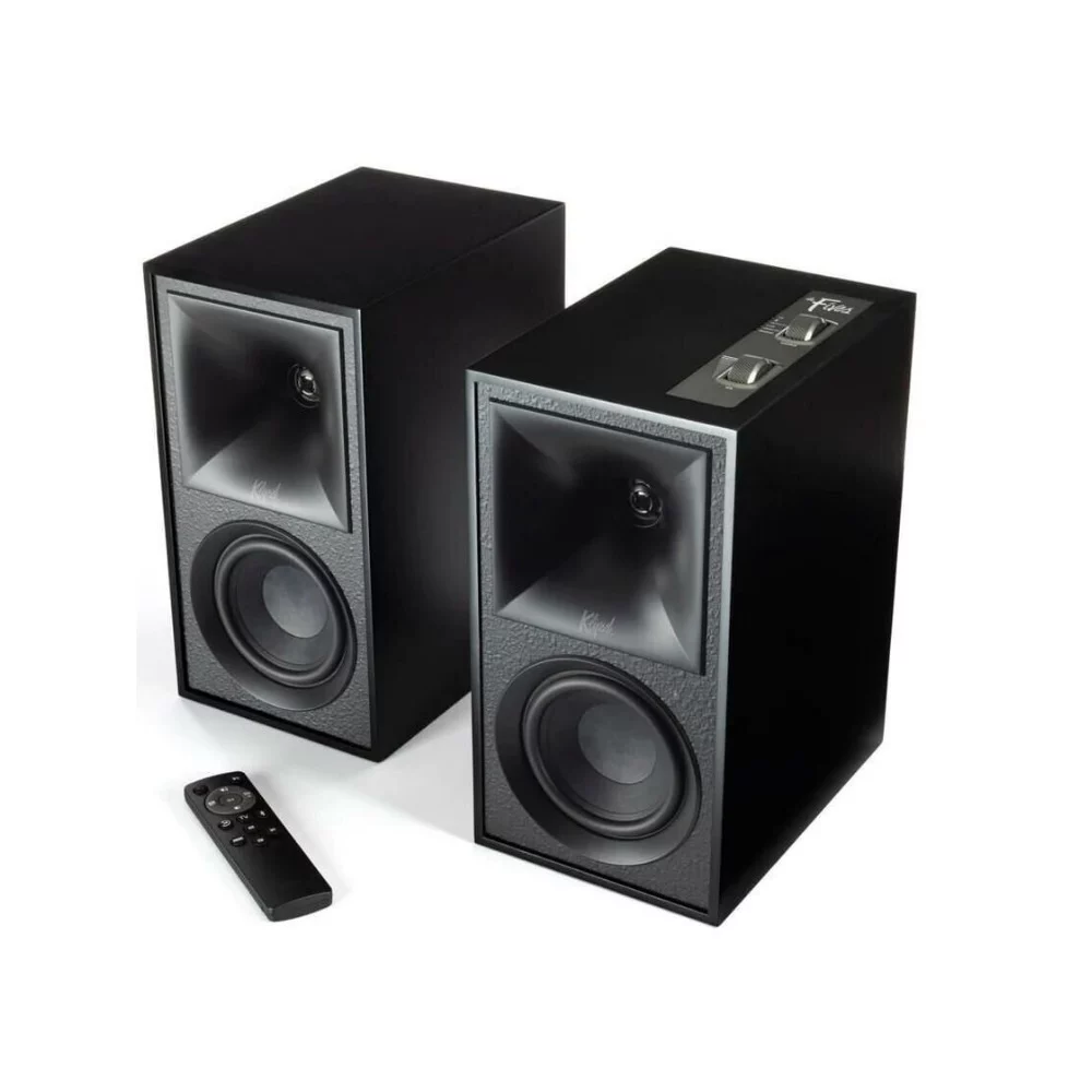 Klipsch The Fives Heritage Bluetooth Aktif Hoparlör Mat Siyah (Çift) Klipsch The Fives Heritage Bluetooth Aktif Hoparlör Mat Siyah (Çift)