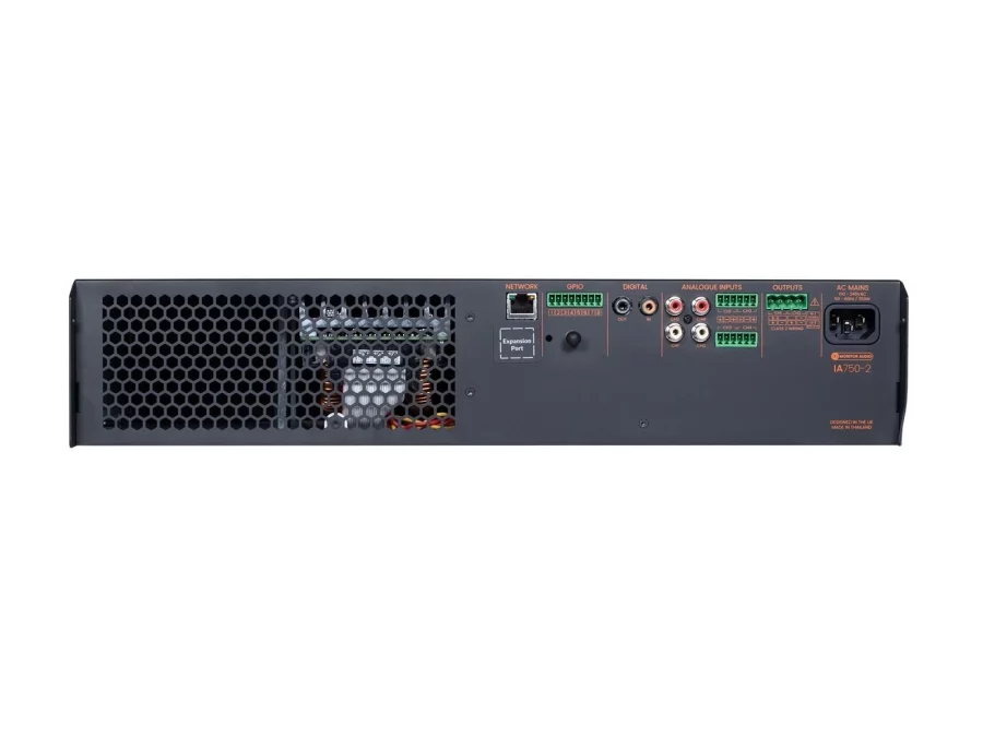 Monitor Audio IA750-2 2 Kanallı DSP Power Amfi Siyah