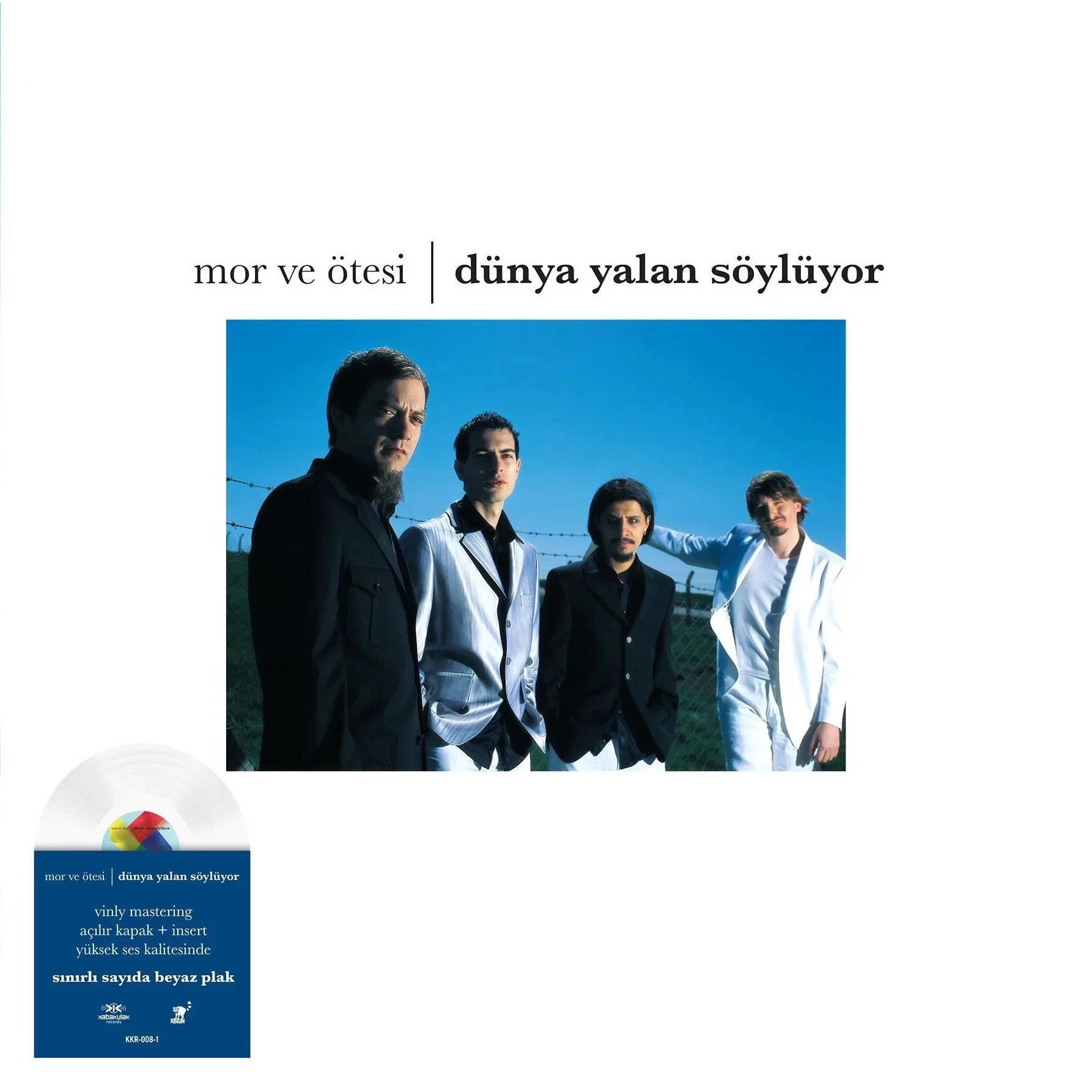 Mor ve Ötesi - Dünya Yalan Söylüyor (Beyaz Renkli Plak) Mor ve Ötesi - Dünya Yalan Söylüyor (Beyaz Renkli Plak)