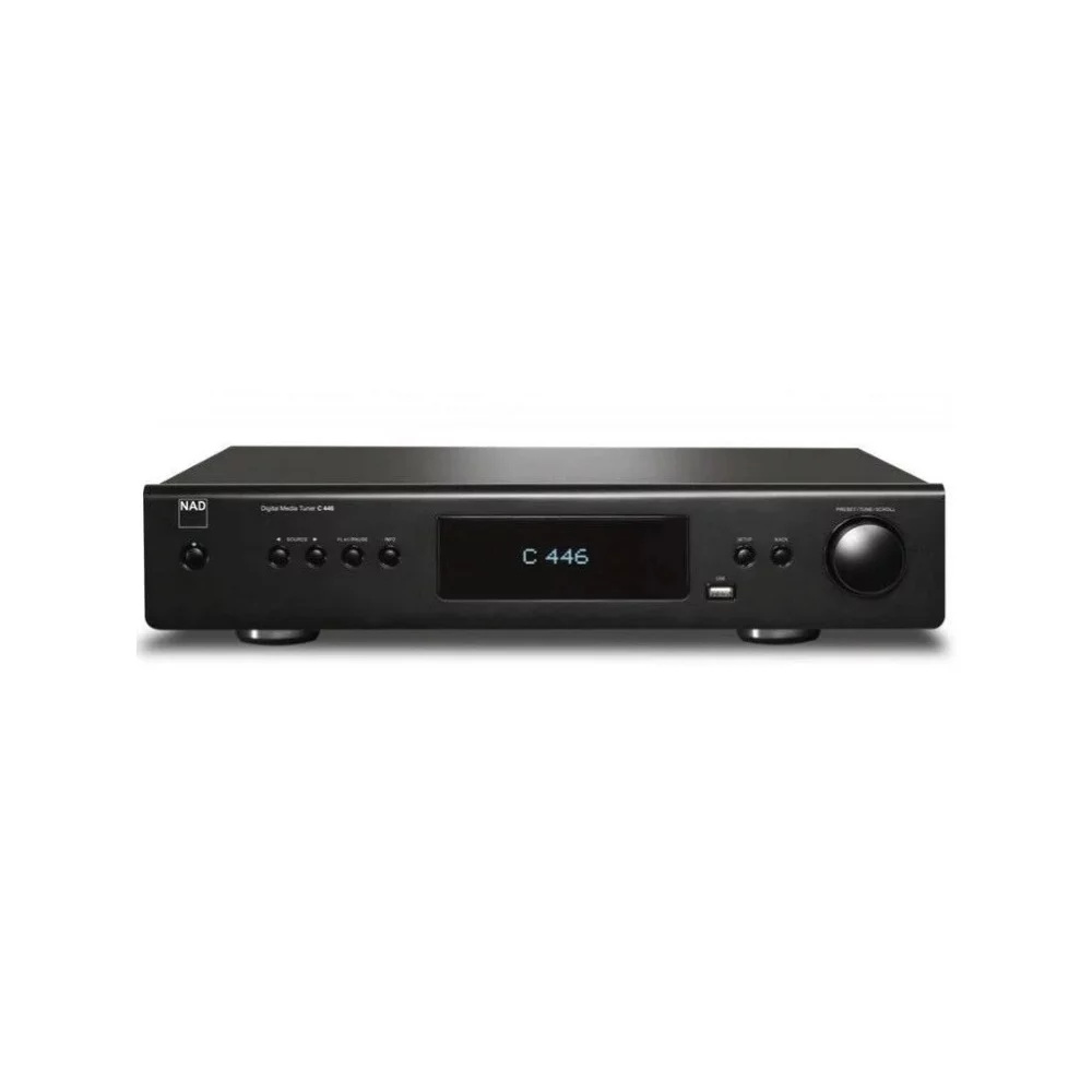 NAD C 446 Dijital Medya Tuner FM/AM ve İnternet Radyo NAD C 446 Dijital Medya Tuner FM/AM ve İnternet Radyo