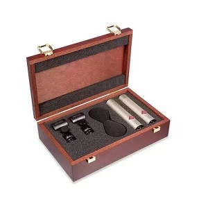 Neumann KM 183 Stereo Set Omni Condenser Mikrofon Nikel