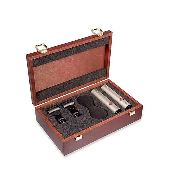 Neumann KM 185 Stereo Set Hiperkardioid Condenser Mikrofon Nikel Neumann KM 185 Stereo Set Hiperkardioid Condenser Mikrofon Nikel